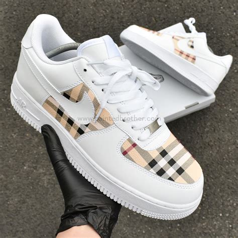 burberry air force 1 women's|Burberry air force one shoes.